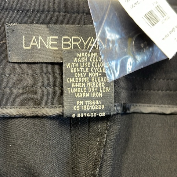 Lane Bryant NWT Black Right Fit Houston Dress Pants Size 26 - Picture 12 of 12